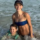 Lavinia con Luisa Noboa.