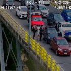 Una de las alertas fue en el puente de Gualo.