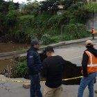 El hueco que tiene al menos 6 metros de diámetro.