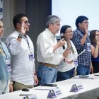 Guillermo Lasso participó de la convención nacional del movimiento CREO.