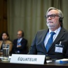 En la imagen, el representante de Ecuador, Andrés Terán Parra.