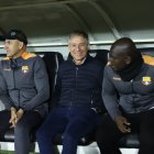 En el estadio Olimpico Atahualpa se lleva a cabo el juego entre Universidad Catolica vs Barcelona  juego valido por Liga Pro Quito 01 de Mayo de 2024 GUSTAVO GUAMAN Agencia (ag-expreso ag-extra - ag-Quito)