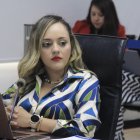 La conejera del Consejo de Participación Ciudadana, Johanna Verdezoto.