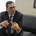 Eduardo Peña, presidente del Consejo Directivo del IESS.