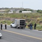 Hecho. Las víctimas fueron halladas en la vía Perimetral de Santa Elena.