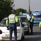 Peaje de Guayaquil, la tarde de este 3 de mayo.