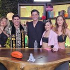 Moisés Peñaloza con Ariel