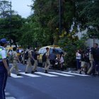 Personal de la ATM se instaló en el Vicente Rocafuerte para descongestionar la zona.