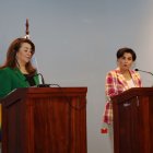 La canciller ecuatoriana y la directora ejecutiva de la Oficina de las Naciones Unidas contra la Droga y el Delito (ONUDD) destacaron los ejes de un plan de compromiso para apoyar a Ecuador.