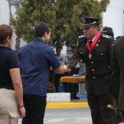 Daniel Noboa condecora a Policías.