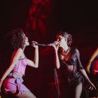 Yilda Banchón cantó junto a Danna Paola