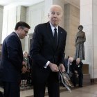 Washington. El presidente Joe Biden, durante una rueda de prensa en la Casa Blanca.