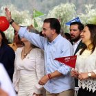 El alcalde de Quito realizó su rendición de cuentas en el parque cumandá