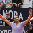 Rafa venció  al belga Zizou Bergs por 4-6, 6-3 y 6-4. Es el primer tenista en conseguir 70 victorias en el Masters 1.000 de Roma.