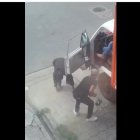 El hecho quedó captado en un video que se viralizó en redes sociales.