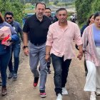 Muñoz recorrió obras ejecutadas con presupuestos participativos.