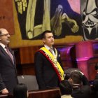 En su posesión, el presidente Daniel Noboa delineó un Gobierno que dista con la realidad.