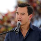 El presidente Daniel Noboa en una foto de archivo.