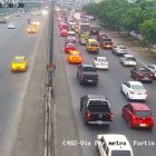 La congestión vehicular se intensificó en la intersección de la vía Perimetral con la avenida Casuarina.