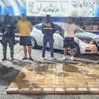 Dirlian Botina fue detenido junto a otro colombiano, quien registra orden de captura en Carchi por tráfico de drogas.