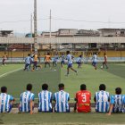 Escuela Real Fortaleza, ubicada en el Complejo Luis Chiriboga Parra, en el suburbio de Guayaquil.