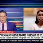La Fiscal Diana Salazar en entrevista con Fernando Del Rincón expuso que los asambleístas deberán explicar ante la justicia de sus posibles nexos con el narcotráfico.