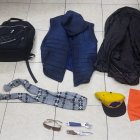 Evidencias encontradas en poder del aprehendido.