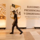 Está listo el montaje del Centro de Divulgación de Datos de las elecciones presidenciales de República Dominicana.