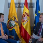 El presidente Daniel Noboa está de gira diplomática en Europa