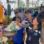 Operativo.- Las autoridades analizan que las balanzas del mercado no estén alteradas.