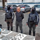 Quito. Al detenido también le encontraron 20 mil dólares.