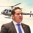 ¿Ronny Aleaga llegó en helicóptero a Caracas para llevarse a su hijo?