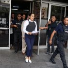 La asambleísta de Gente Buena, Gissella Molina, denunció a Pamela Aguirre en la Fiscalía, por la asistencia de Aleaga a Fiscalización.