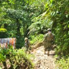 Las Fuerzas Armadas realizó operativos en la provincia de Carchi.