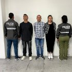Tres ciudadanos, presuntos integrantes de la banda delictiva, fueron detenidos.