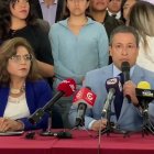 Pronunciamiento. El vicerrector Toscano rechazó los cuestionamientos a Espinosa, rector de la Universidad Central.