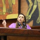 Jessica Jaramillo participó en comisión general este 21 de mayo de 2024.