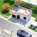 Imagen referencial. El primer retén estará ubicado al inicio del principal acceso a la cárcel de Turi. (Cortesía)