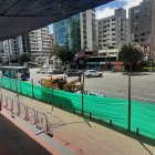 La Tribuna de los Shyris desde el 2021 fue cercada para evitar que los habitantes de calle se tomen esta zona