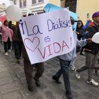 Decenas de personas salieron a protestar por la falta de este servicio de salud