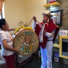 Gustavo Segovia, vive la tradición del pingullero y tamborero durante 34 años.