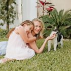 Desde pequeños, Bianca ha inculcado a sus hijos el amor por los animales.