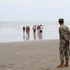 La Policía Nacional y las Fuerzas Armadas anunciaron un despliegue récord de personal.