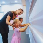 Verónica ha transmitido a sus hijas el amor por la danza.