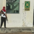 Una de las fotos que circuló las redes sociales y sería parte del simulacro.