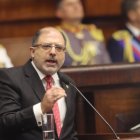 Henry Kronfle, presidente de la Asamblea Nacional, en su discurso en el informe a la Nación
