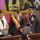 El presidente Daniel Noboa ofreció su Informe a la Nación ante la Asamblea Nacional.