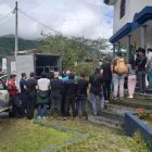 El cuerpo del guía fue trasladado a la unidad policial.