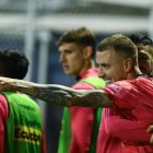 Renzo López hizo el gol de Independiente ante Macará.