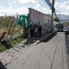 Cumbayá no cuenta con paradas con infraestructura  para las líneas de buses.